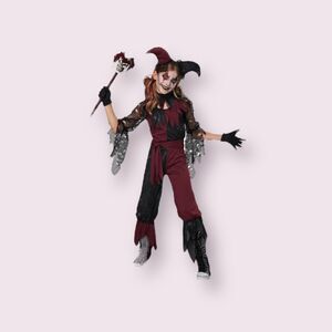 California Costumes Psychio Jester Child Size  Medium 8-10